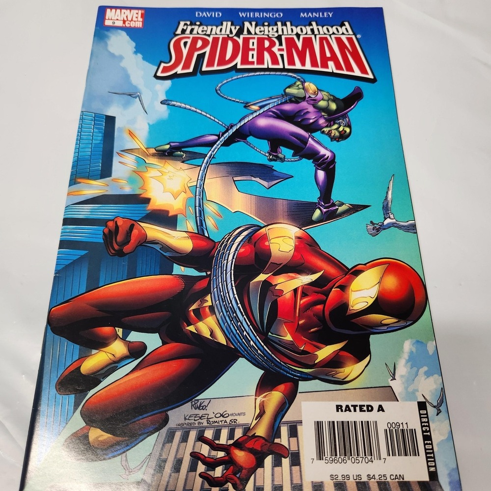 Marvel Friendly Neighborhood Spider-Man 9-13 17 Comic Lot 6 Unmasked Mysterio